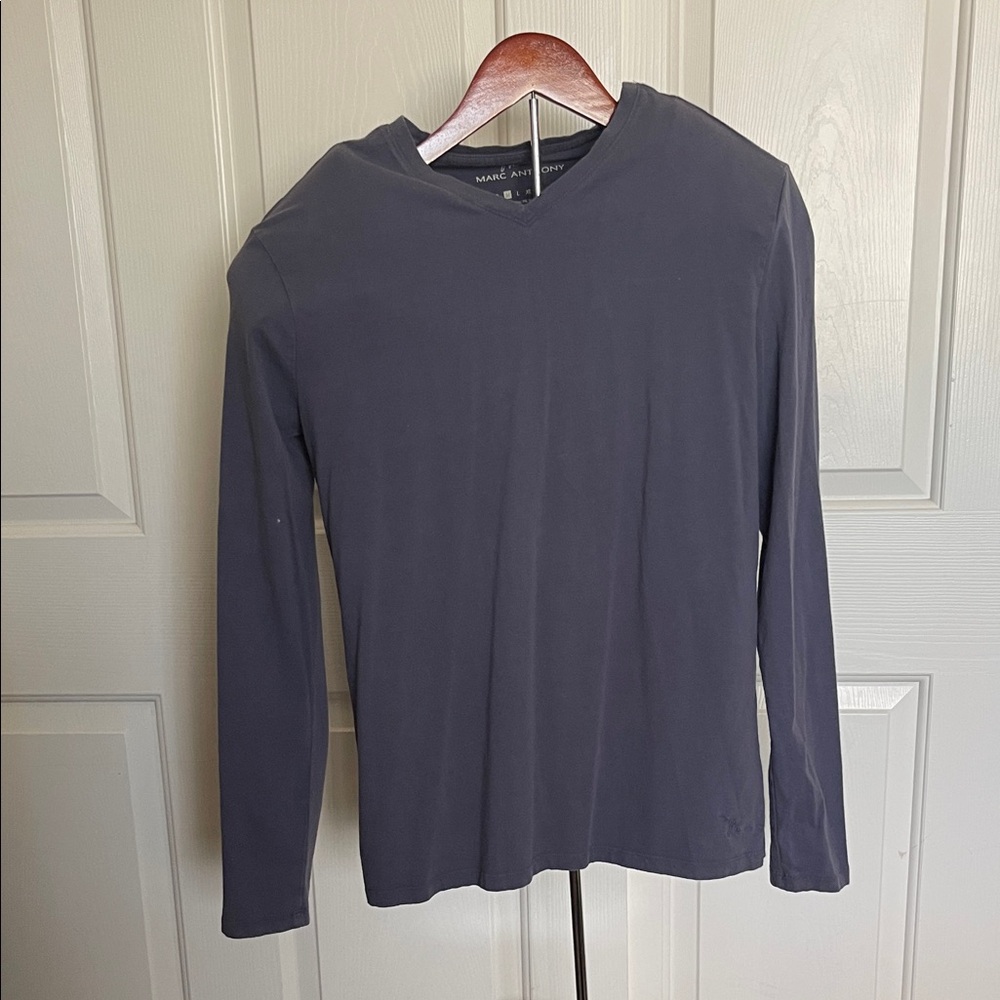 Marc Anthony Slate Long Sleeve Shirt